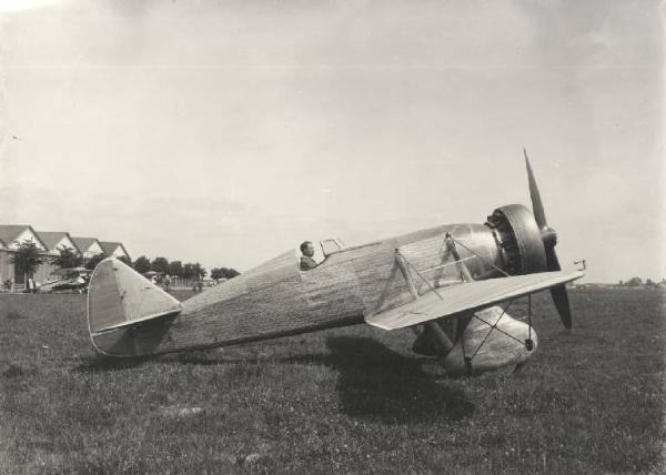 Ernesto Breda (Società) - Aereo monoplano da caccia ad ala bassa Breda Ba.27