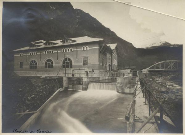Covalou - Centrale idroelettrica - Veduta