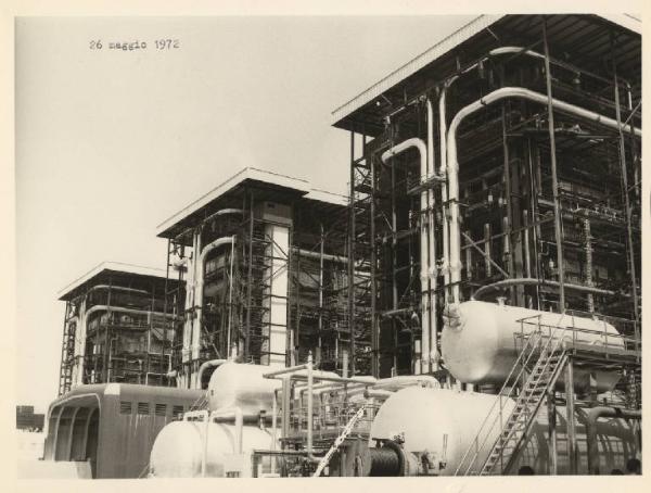 Milazzo - Centrale termoelettrica dell'ENEL - Caldaie