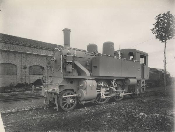 Ernesto Breda (Società) - Locomotiva a vapore locotender 880.060 per le Ferrovie dello Stato (FS)