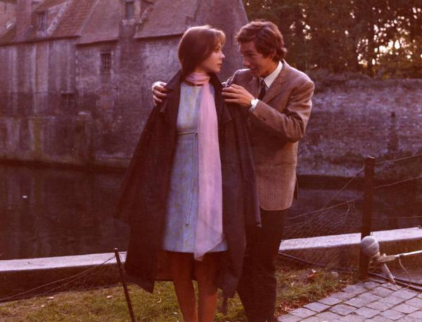 Scena del film "I tulipani di Haarlem" - Regia Franco Brusati - 1970 - Gli attori Carole André e Frank Grimes