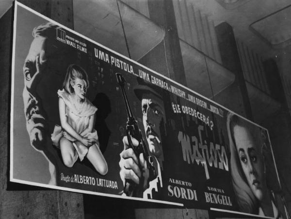 "Mafioso" - Regia Alberto Lattuada - 1962 - Il manifesto del film