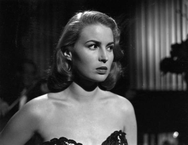 Scena del film "Anna" - Regia Alberto Lattuada - 1951 - L'attrice Silvana Mangano
