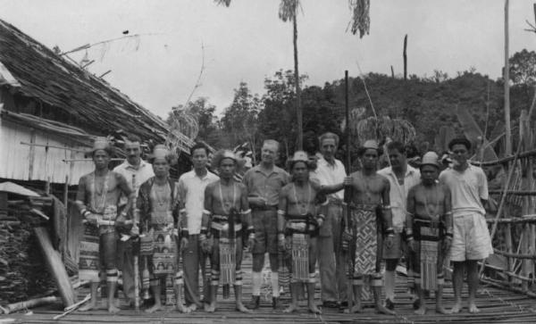 Gruppo di indigeni in Brasile