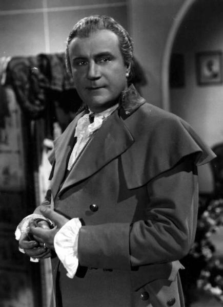 Scena del film "Cantate con me" - Guido Brignone - 1940 - L'attore Giuseppe Lugo