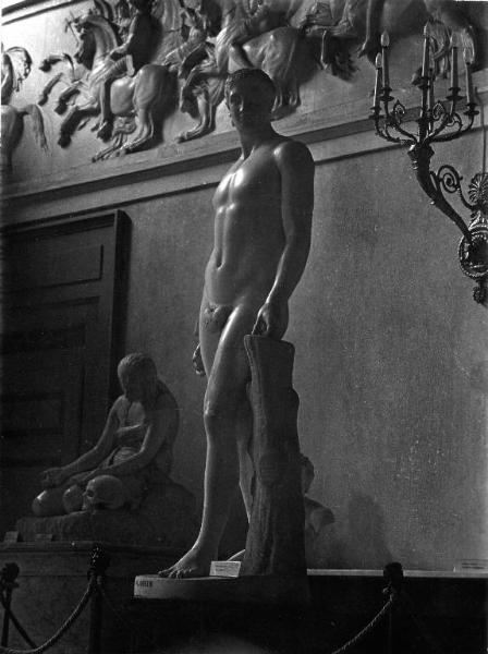 Villa Carlotta / Statue nel salone centrale o sala delle statue