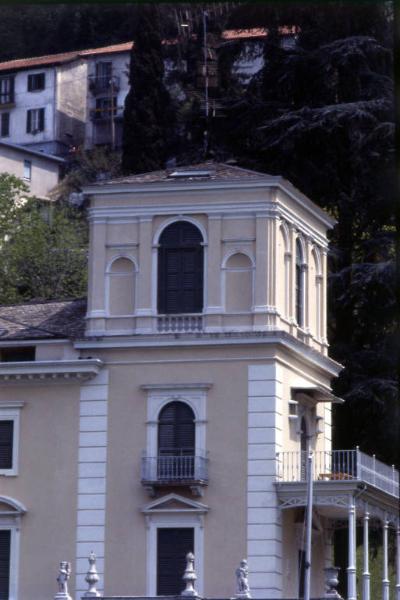 Villa Cademartori Mylius-Cramer / Particolare del lato ovest