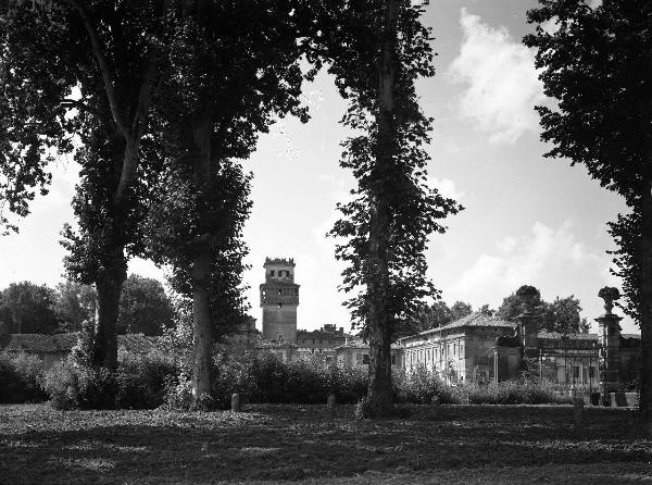 Chignolo Po - Veduta del fronte nord del Castello Castello Cusani Visconti (Proprietà Procaccini) di Chignolo Po