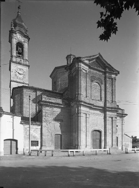 Bereguardo (Pv) - chiesa - S. Antonio Abate - esterno - facciata