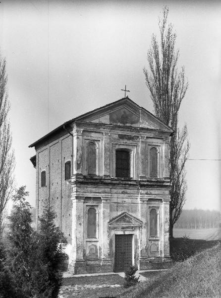 Travacò Siccomario (Pv) - chiesa - Santuario della Madonna del Novello - esterno - facciata