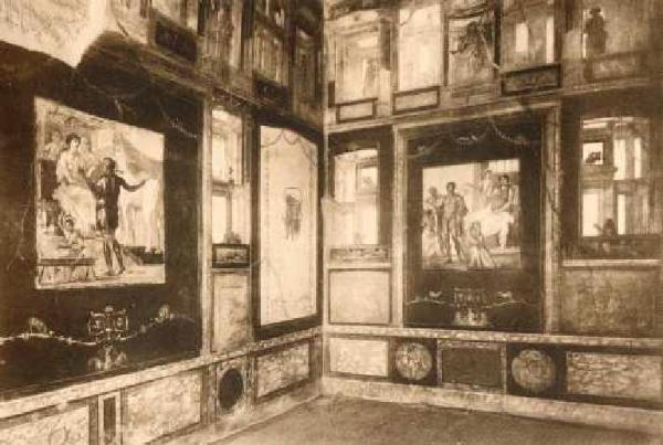 Dipinti murali - Scene mitologiche e finte architetture - Pompei - Casa dei Vetti