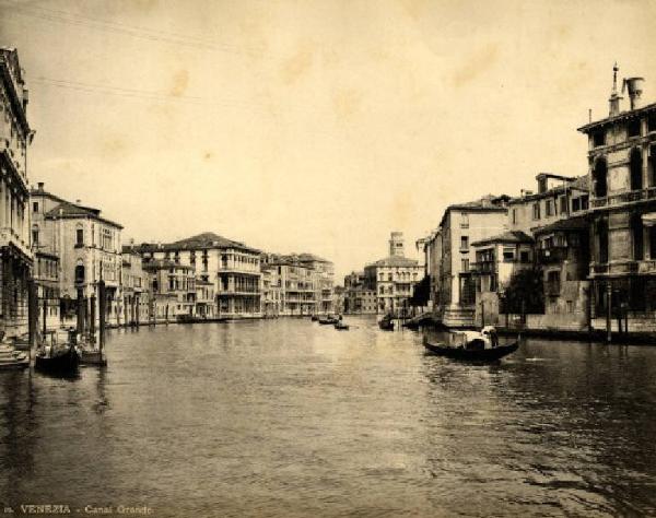 Venezia - Canal Grande - Gondole