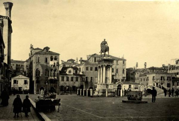 Venezia - Campo dei Santi Giovanni e Paolo - Monumento equestre a Bartolomeo Colleoni - Verrocchio