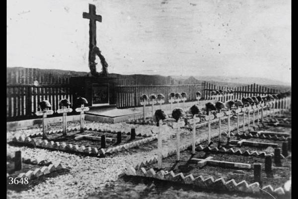 Seconda guerra mondiale. Cimitero di guerra in Russia ?
