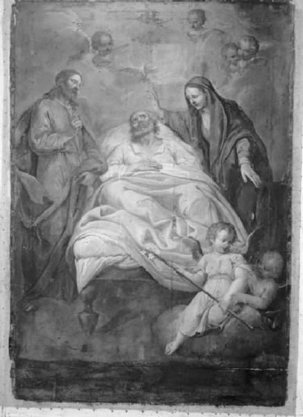 Dipinto - Morte di S. Giuseppe - Breno - Mostra del restauro