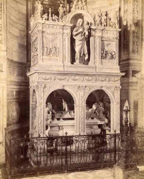 Monumento sepolcrale - Tomba di Giovanni Galeazzo Visconti - Pavia - Certosa
