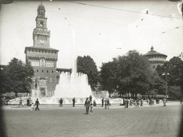 Milano - Castello Sforzesco - Fontana