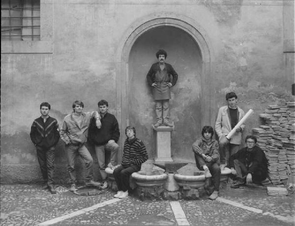 Orvieto. Ritratto di gruppo - Studenti dell'Istituto Professionale