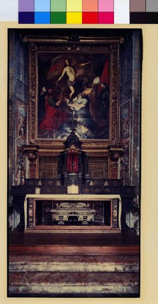 Meda - chiesa di San Vittore - altare maggire - pala d'altare