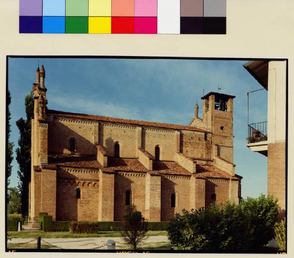 Lodi Vecchio - basilica di San Bassiano - navata esterna