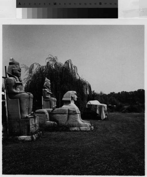Trezzano sul Navilgio - circolo antica cava - sculture egizie - parco