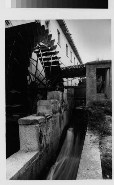 Binasco - mulino con ruota ad acqua - ex cascina Nuova