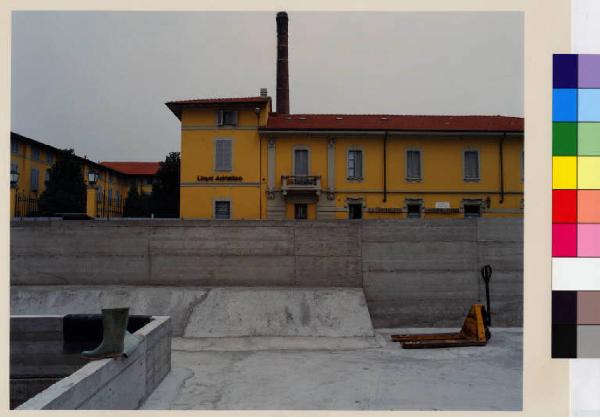 Melzo - piazza Risorgimento - Palazo Invernizzi - cantiere