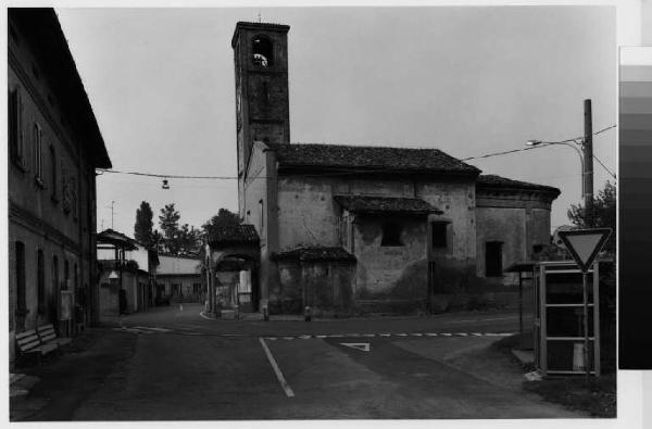 Settala - Premenugo - chiesa - strada - case