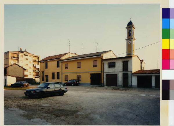 Santo Stefano Ticino - centro urbano - parrocchia di Santo Stefano - campanile