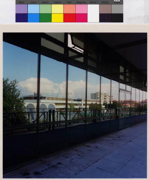 Nova Milanese - nuovo municipio - scuola media - vetrata