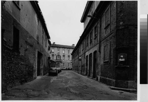 Monza - centro storico nei pressi di piazza Carrobbiolo