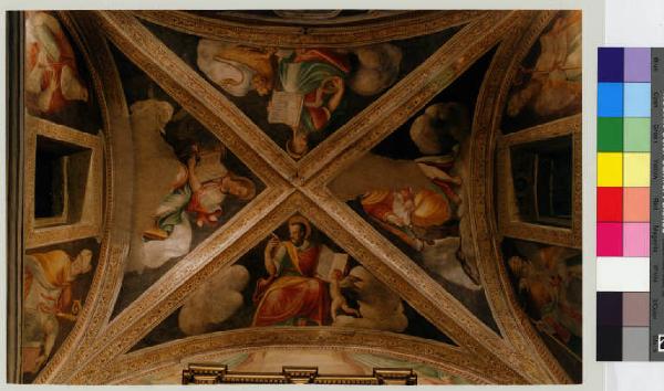 Seregno - oratorio di San Rocco - interno - volta - affreschi