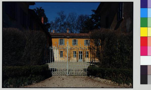 Verano Brianza - via Garibaldi - villa Trotti - cancello