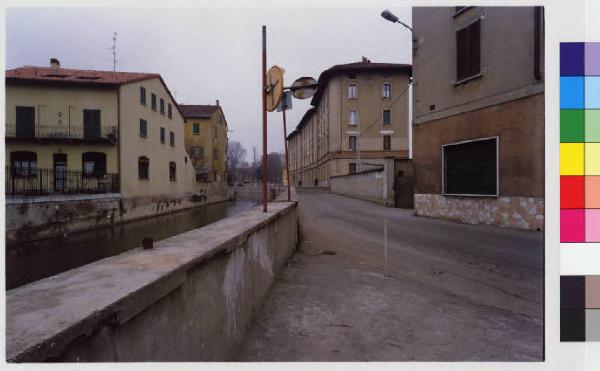 Monza - fiume Lambro - centro abitato
