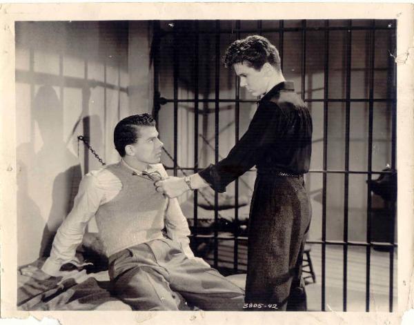 Scena del film "Il figlio del gangster" - regia di William Nigh - 1938 - attore Jackie Cooper