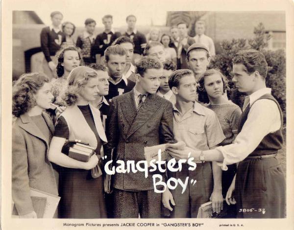 Scena del film "Il figlio del gangster" - regia di William Nigh - 1938 - attore Jackie Cooper