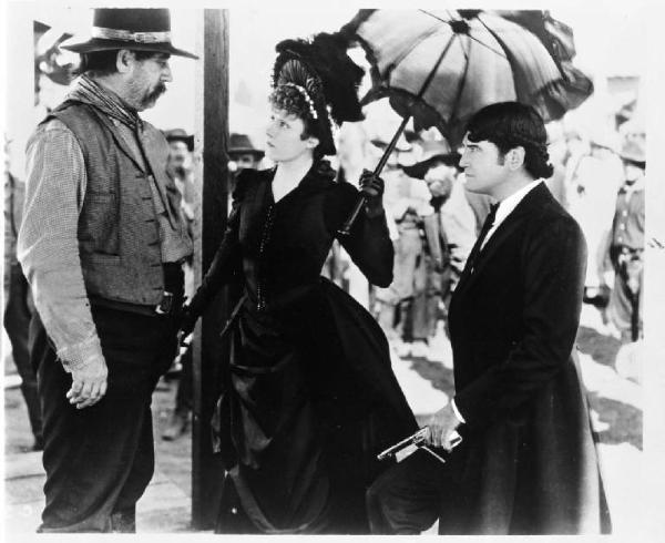 Scena del film "I pionieri del West" - regia Wesley Ruggles - 1931- attore Richard Dix