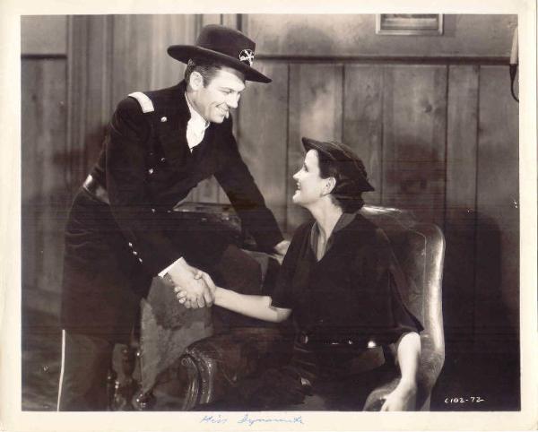 Scena del film "Carmencita" - regia Lynn Shores - 1936 - attore Tom Keene