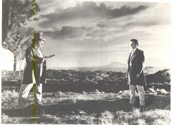 Scena del film "Jack il bucaniere" - regia Richard Thorpe - 1949 - attore Wallace Beery