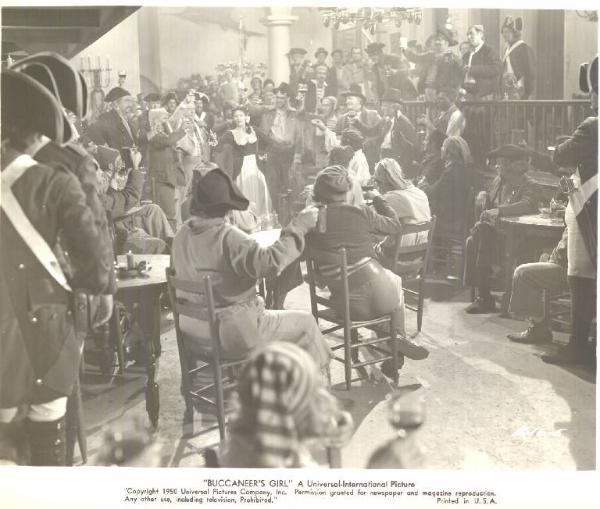 Scena del film "La corsara delle Antille" - regia Frederick De Cordova - 1950