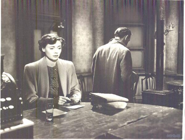 Scena del film "Breve incontro" - regia David Lean - 1945 - attrice Celia Johnson