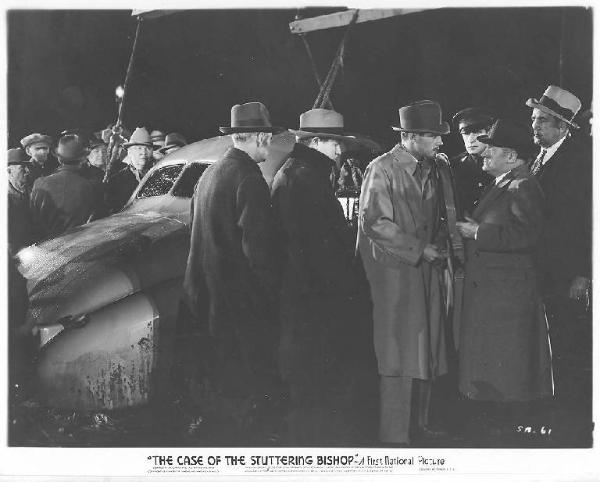 Scena del film "La vittima sommersa" - regia William Clemens - 1937 - attore Donald Woods
