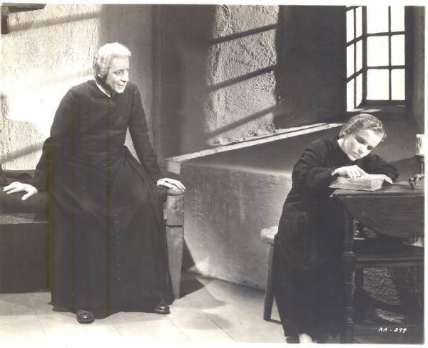 Scena del film "Avorio nero" - regia Mervyn LeRoy - 1936 - attori Henry O'Neill e Billy Mauch