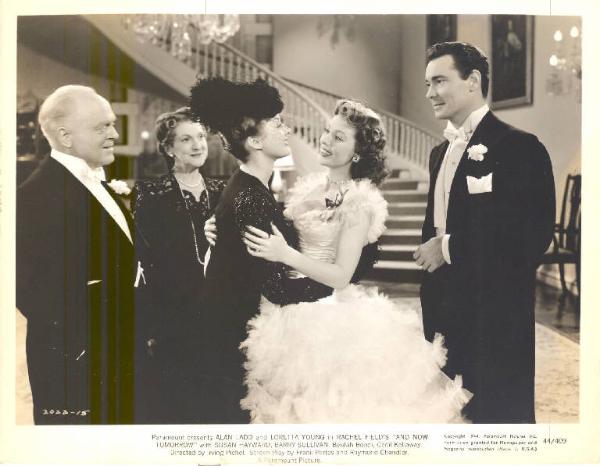 Scena del film "Il grande silenzio" - regia Irving Pichel - 1944 - attrice Loretta Young