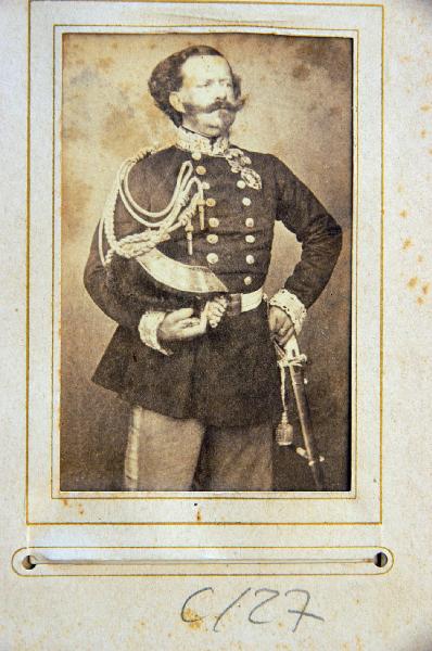 Ritratto maschile - Vittorio Emanuele II di Savoia / Risorgimento italiano