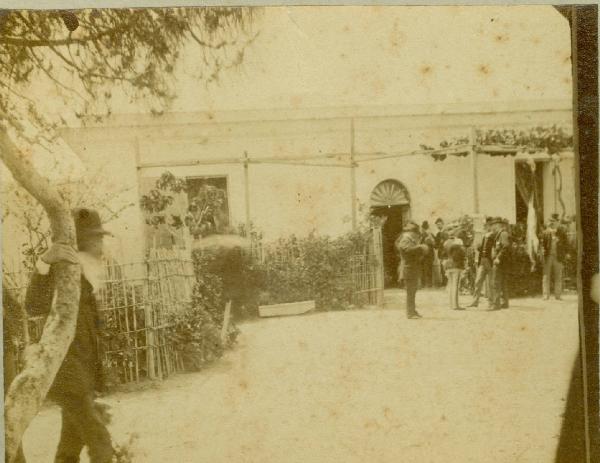 Caprera - Casa di Giuseppe Garibaldi - Cortile / Risorgimento italiano