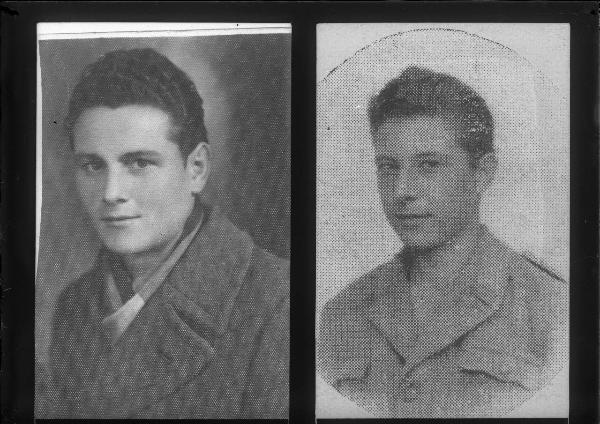 Ritratto maschile: uomini non identificati deportati e morti in un campo di concentramento nazista - Nazi-fascismo