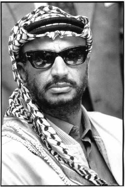 Algeria, Algeri - Conferenza dei paesi non allineati - Ritratto maschile - Yasser Arafat, politico palestinese - Kefiah