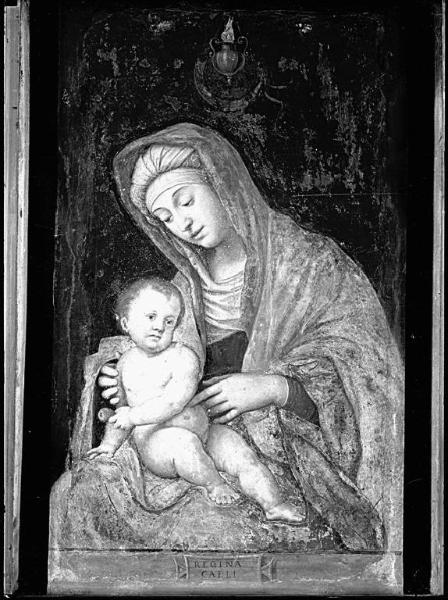 Dipinto - Madonna col Bambino - F. Bonsignori - Mantova - Chiesa di Santa Barnaba