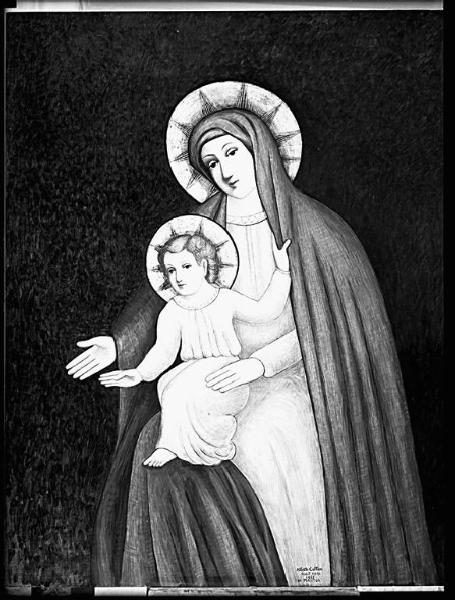 Dipinto - Madonna col Bambino - A. Coffani